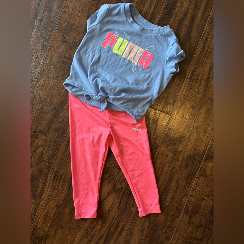 Puma Pink and Blue Set 18mo